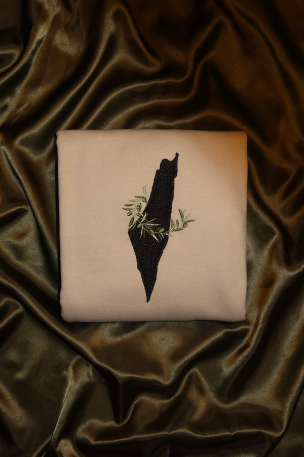 Palestinian Olive Branch Crewneck