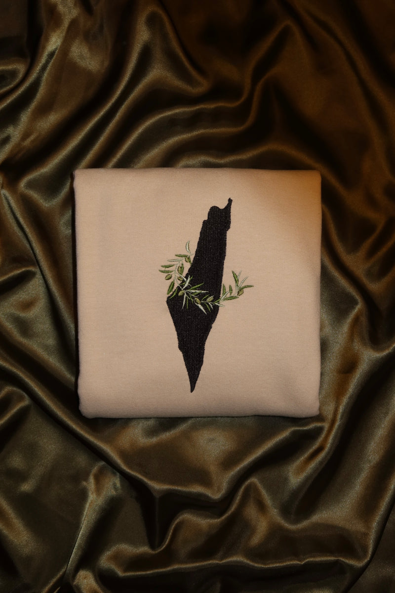 Palestinian Olive Branch Crewneck