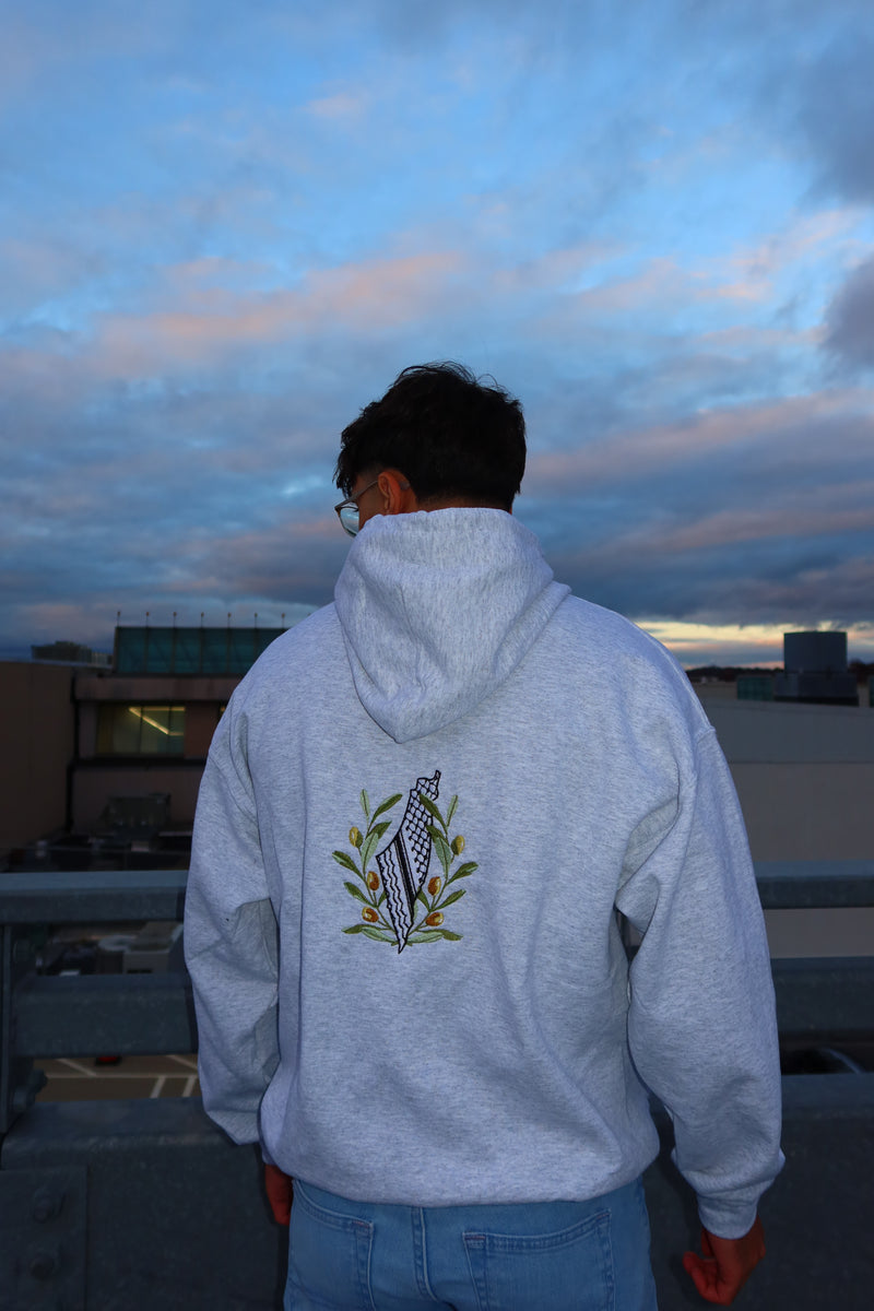 From the River to The Sea Embroidered Hoodie