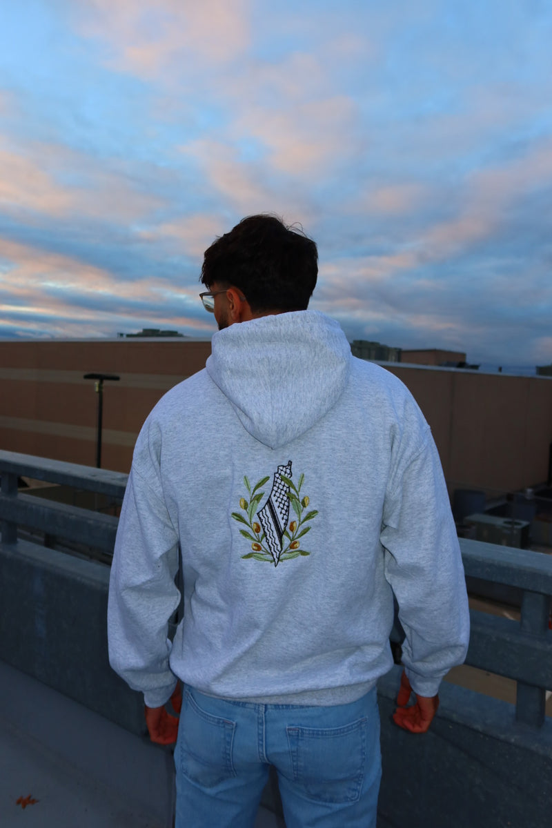 From the River to The Sea Embroidered Hoodie