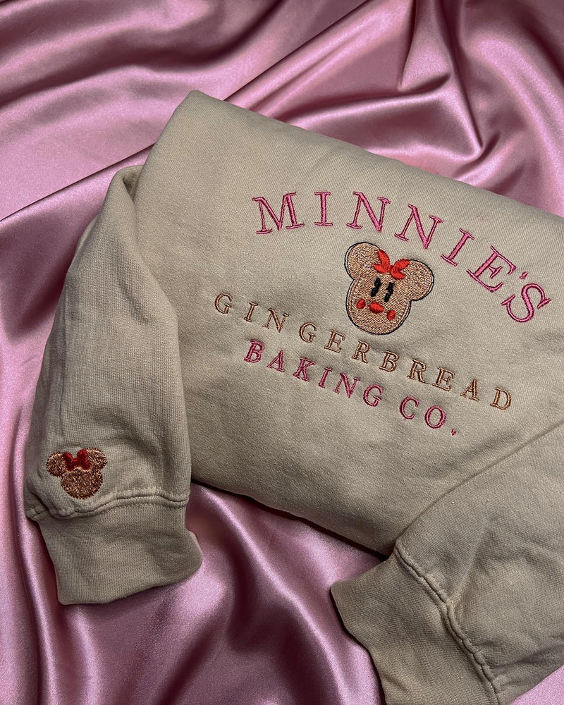 Minnie's Gingerbread Baking Co. Embroidered Sweater