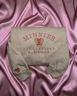 Minnie's Gingerbread Baking Co. Embroidered Sweater