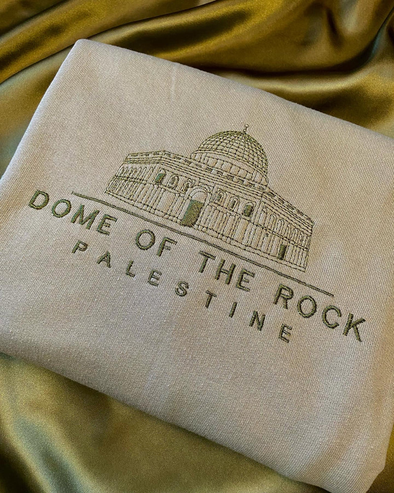 Dome of the Rock Embroidered Crewneck