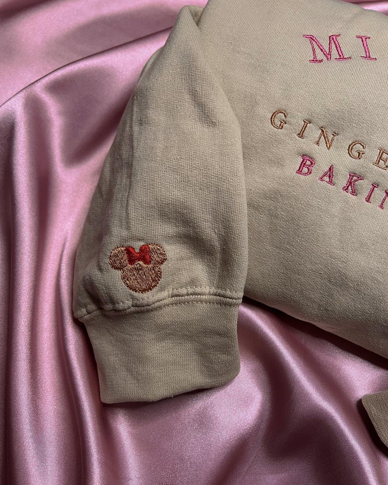 Minnie's Gingerbread Baking Co. Embroidered Sweater