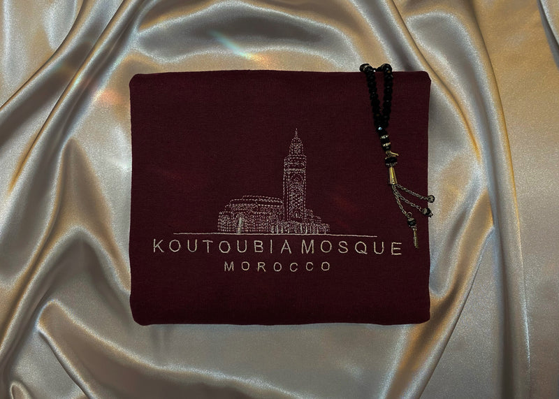 Koutoubia Mosque Embroidered Crewneck